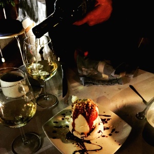 Postre Merengue con Helado