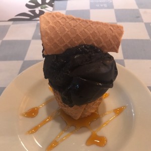 Gelato de chocolate