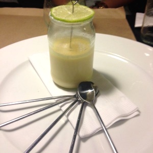 Crema fresca de limon