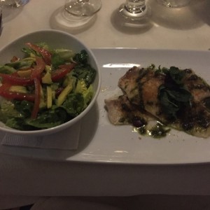 Tilapia al pesto