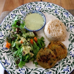Plato del dia vegetariano