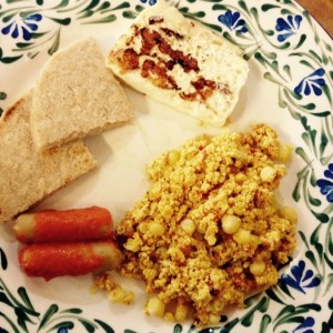 Huevos de tofu 