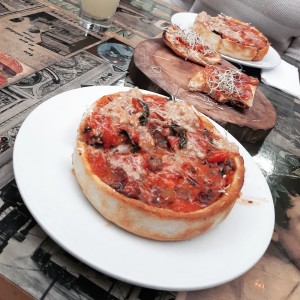 Espinaca y portobello (2 Porciones)
