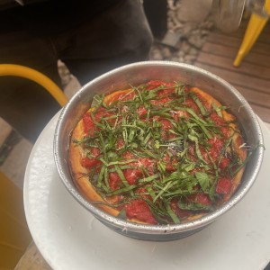 Salchicha y peperoni