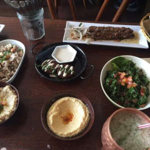 mezze royal para dos personas
