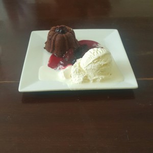 fondant de chocolate