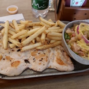 Steak de pollo