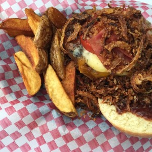 hamburgesa bourbon