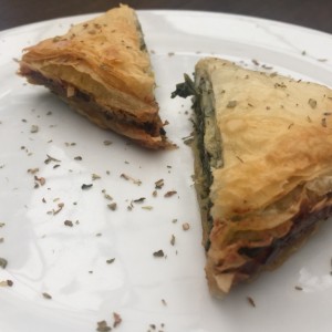 Pastel de espinaca para desayunar