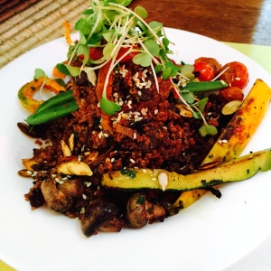 Quinoa con vegetales