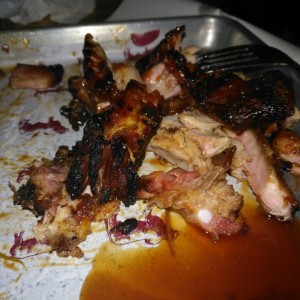 costillas bbq