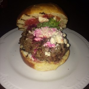 hamburguesa queso feta