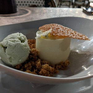 Panna Cotta de lavanda