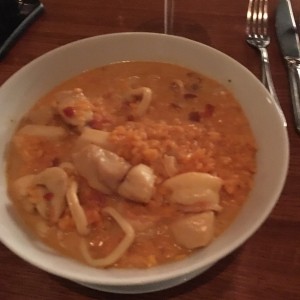 rissoto de mariscos
