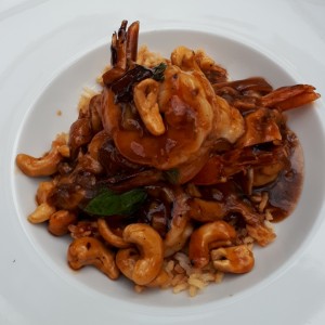 arroz langostinos