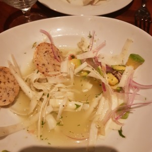 ceviche de palmito