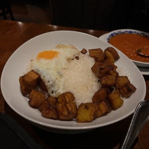 Arroz a la cubana