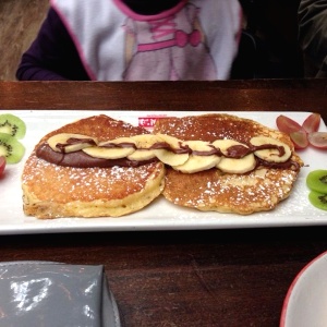 Crepes de nutella y banano