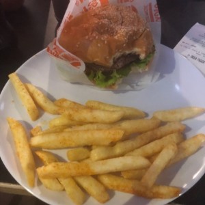 “Hamburguesa Sencilla”