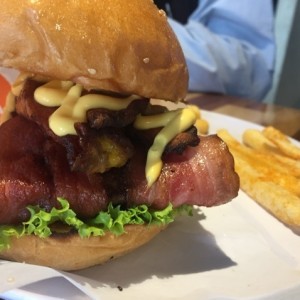 hamburguesa de la Casa
