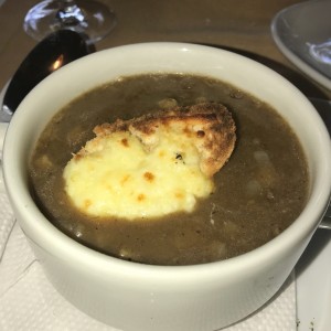 sopa de cebolla