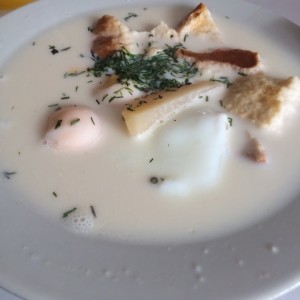 caldo de huevo