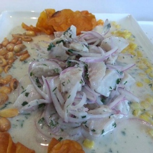 Ceviche de corvina