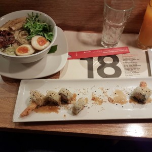 Sushi y ramen