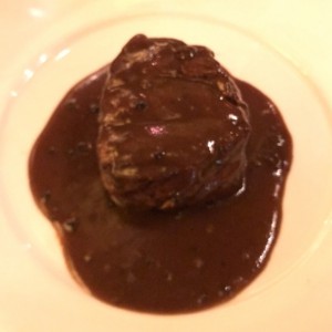 Bife a la pimienta 
