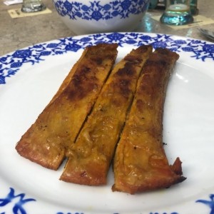sobrebarriga a las brasas