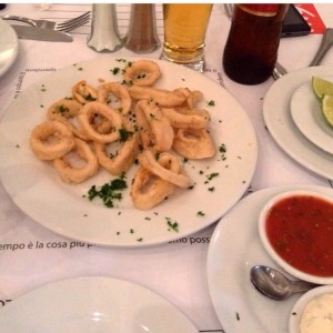 Calamares apanados