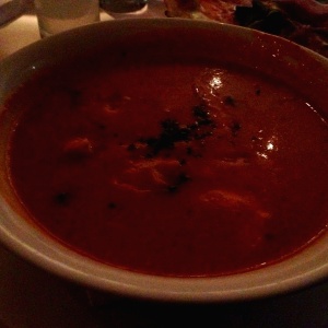 Sopa de mero y salmon!
