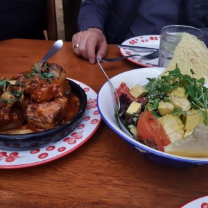 rabo de toro y ensalada 