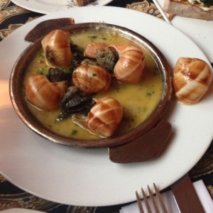 escargots al ajillo
