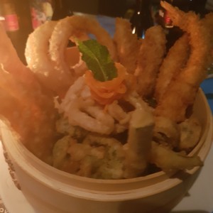 entrada de mariscos