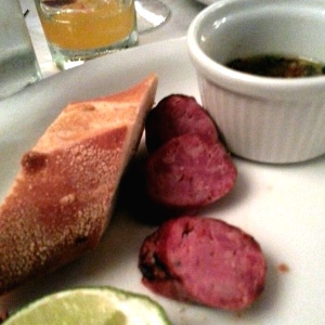 Un perfecto y jugoso chorizo