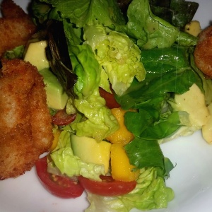 Ensalada de Langostinos Apanados