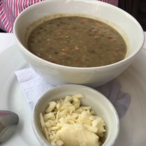 Sopa de lentejas