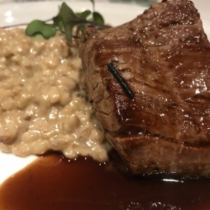 Lomo risotto