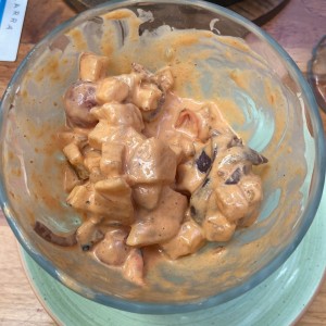 Ceviche a la parrilla