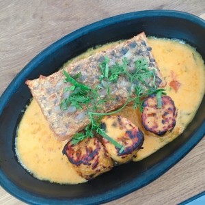 Filete de pescado encocado