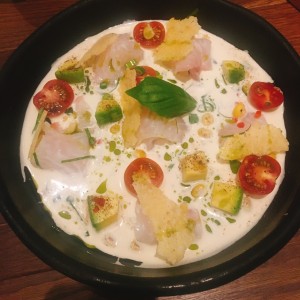 Carpaccio de tilapia