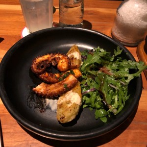 pulpo a la parrilla