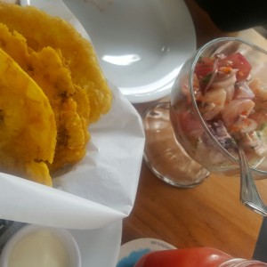 Ceviche mixto  al picante fresco 