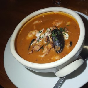 Cazuela de mariscos 