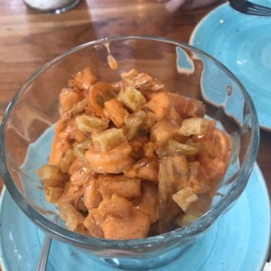 ceviche a la parrilla