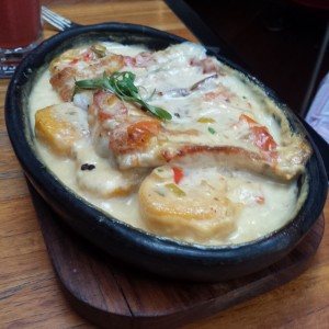 Filete de Corvina encocado
