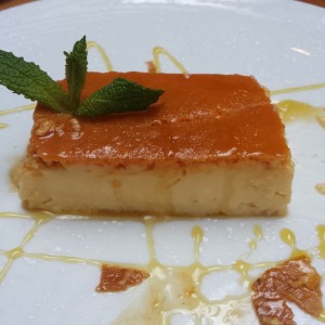 Flan de coco