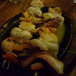 pincho de mariscos