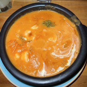 Chupe de camarones 